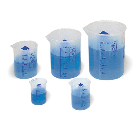 LEARNING RESOURCES Beakers, Plastic Set/5 LER0306